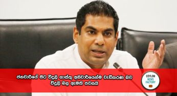 ජනවාරියේ සිට විදුලි ගාස්තු අනිවාර්යෙන්ම වැඩිකරණ බව විදුලි බල ඇමති පවසයි