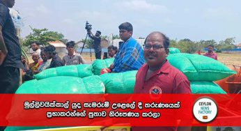 මුල්ලිවයික්කාල් යුද සැමරුම් උළෙලේ දී තරුණයෙක් ප්‍රභාකරන්ගේ පුතාව නිරූපණය කරලා !
