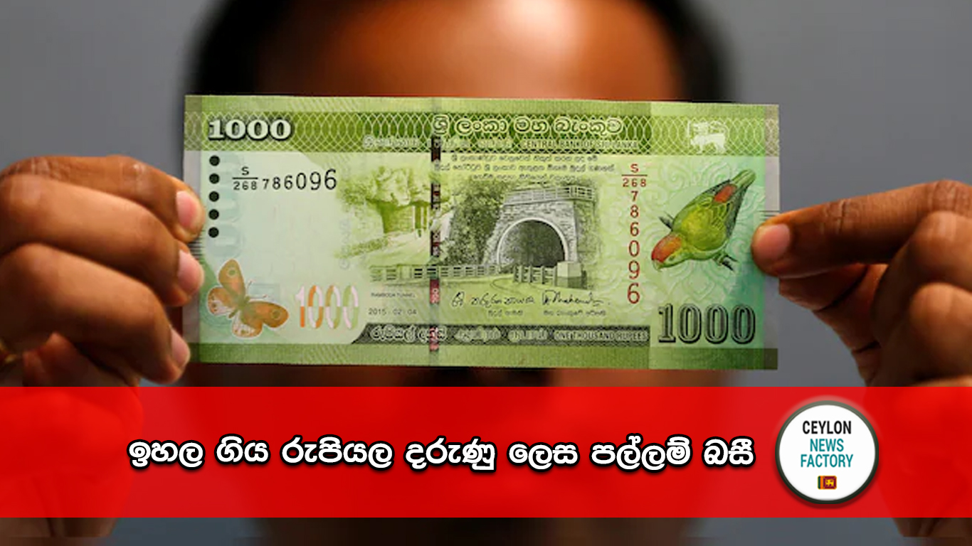 රුපියලේ අවපාතය