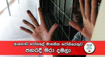 අංගොඩ රෝහලේ මානසික රෝගියෙකුට පහරදී මරා දමලා – දේහය මුද්‍රාතබා නිවසට එවයි !