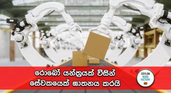 රොබෝ යන්ත්‍රයක් විසින් සේවකයෙක් ඝාතනය කරයි !