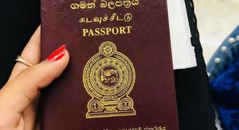 පාස්පෝට් නිකුත් කිරීම සීමා කරයි – ආගමන හා විගමන දෙපාර්තමේන්තුවෙන් දැනුම්දීමක් !