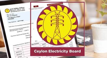 විදුලි පාරිභෝගිකයන්ට ඊ – බිල්පතක් !