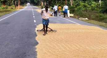 මහ පාරේ වී වේලීම ගොවීන්ට තහනම් වෙයි !