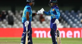 චමරි, හර්ශිතාගේ විශිෂ්ට පිතිකරණය හමුවේ ශ්‍රී ලංකා කාන්තා පිල දකුණු අප්‍රිකාවේදී ඉතිහාසය අලුතින් ලියයි !