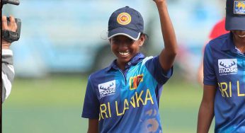 19න් පහළ ක්‍රිකට් කණ්ඩායමේ 14 හැවිරිදි ‘බට්ටි’ : චමෝදි ප්‍රබෝදාගෙන් එංගලන්තයට එරෙහිව විශිෂ්ට පන්දු යැවීමක් !