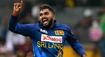 වනිඳු හසරං​ග ගැන ශ්‍රී ලංකා ක්‍රිකට් ආයතනයෙන් විශේෂ තීරණයක් ගනී !