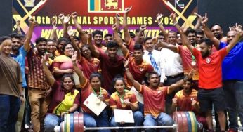 48 වැනි ජාතික මහා ක්‍රීඩා උළෙලේ දී නව ශ්‍රී ලංකා වාර්තා 06ක් !