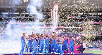 කෝලි​ට සහ රෝහිත්ට විශිෂ්ට සමුගැනීමක් ලබාදෙමින් ඉන්දියාව සිය දෙවන T20 ලෝක කුසලාන ජය ලබ​යි (VIDEO)