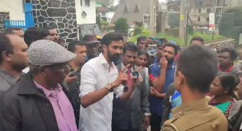 ජීවන් තොණ්ඩමන්ගේ ආරක්ෂකයෝ ගිනි අවි බාරදී පැය කිහිපයකින් යළි ලබාගනී !