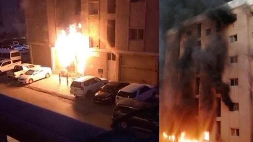 Kuwait-Building-Fire