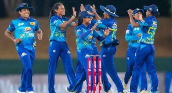 සිංහ ධේනුවන් ශ්‍රී ලංකාවට මංගල ආසියානු කාන්තා ක්‍රිකට් කුසලානය ගෙන එයි !