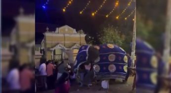 දෙවිනුවර පෙරෙහැරේ අලි කලබල – නරඹන්නන් කිහිප දෙනෙක්ට තුවාල !