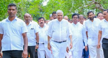 ජනපති ඓතිහාසික ජය ශ්‍රී මහා බෝධින් වහන්සේ වැඳ පුදාගෙන ආශිර්වාද ලබා ගනී !
