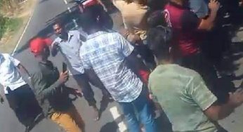 මාලිමාවේ රැස්වීමකට ගිය බස් රථයකට ප්‍රහාරයක් !