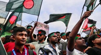 ජාතික ගීය නිසා බංග්ලාදේශය යළි උණුසුම් වෙයි !