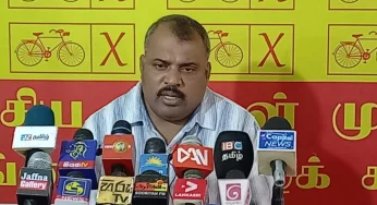 පාර්ලිමේන්තු මන්ත්‍රී සෙල්වරාසා ගජේන්ද්‍රන් අත්අඩංගුවට !