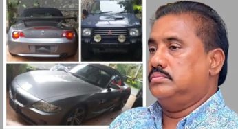 රෝහිතගේ බෑණාගේ නිවසේ සඟවා තිබූ ලියාපදිංචි නොකල සුඛෝපභෝගී වාහන දෙකක් අත්අඩංගුවට !