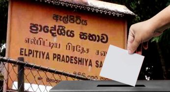 ඇල්පිටිය ප්‍රාදේශීය සභා මැතිවරණයට අදාල තැපැල් ඡන්ද සලකුණු කිරීම අදින් ඇරඹෙයි !