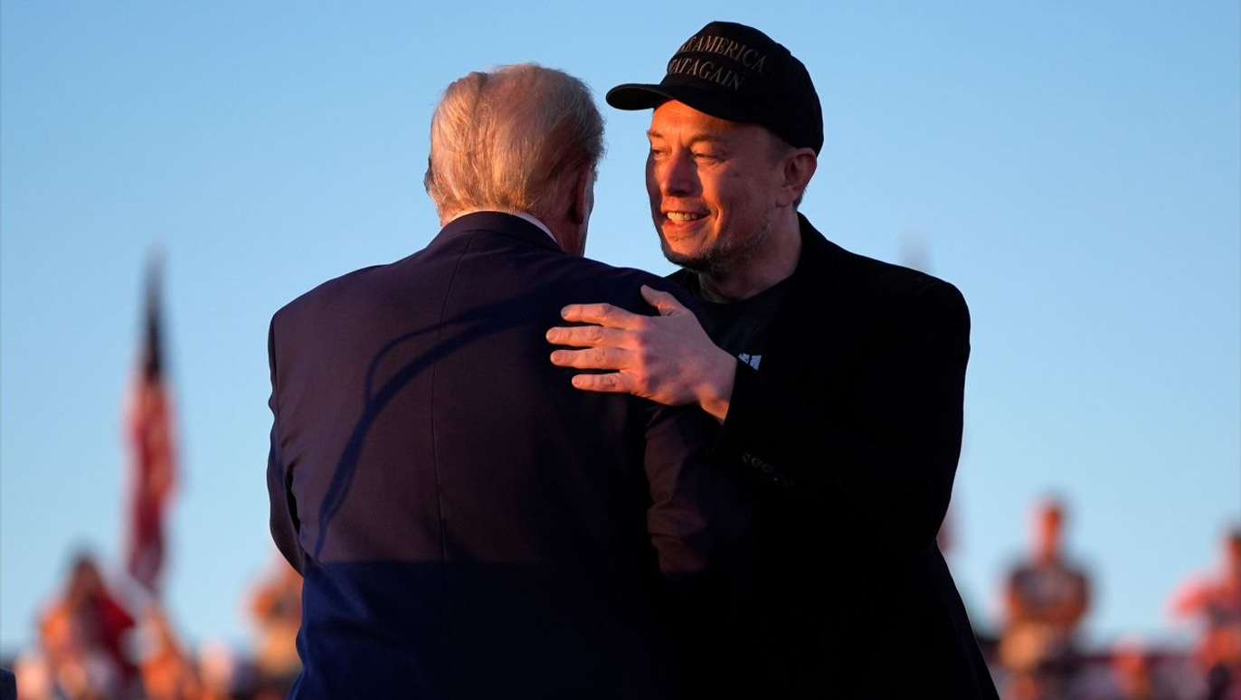 Elon Musk and Donald Trump