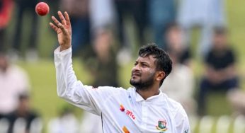 ශකීබ් අල් හසන්ට පන්දු යැවීම තහනම්