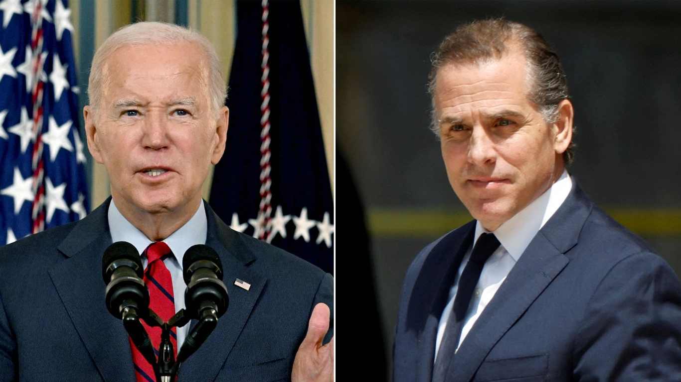 Jo Biden and Hunter Biden