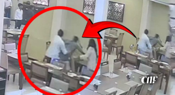 හෝටලයේ යකා නැටූ අර්ච්චුනාගේ CCTV එළියට (VIDEO)