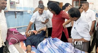 අනතුරි​න් බරපතල වූ මාලිමා මන්​ත්‍රී බලන්න අගමැති හරි​නි අමරසූරිය යාපන​ය රෝහලට!