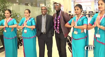 ලෝක ප්‍රසිද්ධ අමෙරිකානු ගායක ඇලෝයි බ්ලැක් ශ්‍රී ලංකාවට – කටුනායකදි මහත් හරසරින් පිලිගෙන!