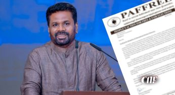 ජනාධිපතිගෙ ප්‍රකාශයෙන් ඡන්ද දායකයාට අනියමින් බලපෑමක් සිදුවෙනවා – පැෆරල් සංවිධානයෙන් නිවේදනයක්!