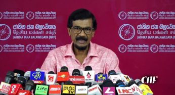 ජාතික ජන බලවේගය අනෙකුත් පක්ෂ සමග එකතු වෙනවාද යන ප්‍රශ්නයට ටිල්වින්ගෙන් පිලිතුරු!