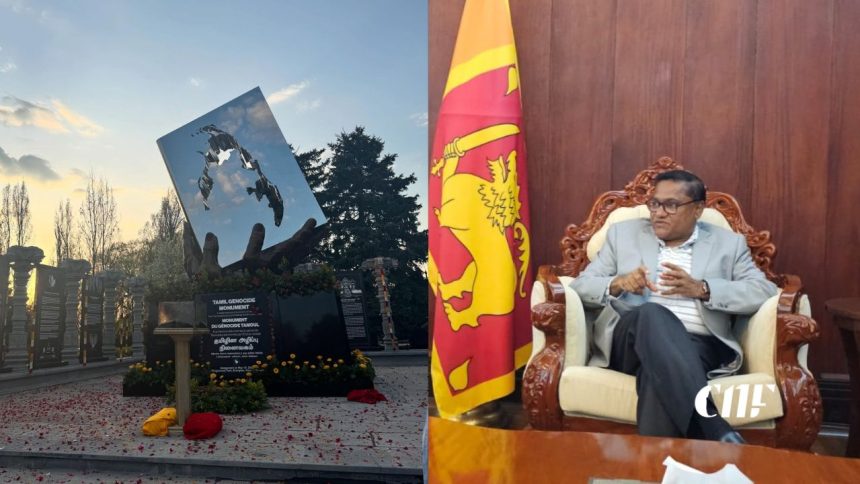 කැනඩාවේ දෙමළ ජනසංහාර ස්මාරකය ඉදිකිරීම පිලිබඳ රජ​යෙන් විශේ​ෂ නිවේදනයක්!