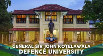 කොතලාවල ආරක්ෂක විශ්වවිද්‍යාලයේ වෛද්‍ය පීඨයට දේශීය සිසුන් ඇතුළත් කර නොගැනීම පිලිබඳ දැනුම්දීමක්!