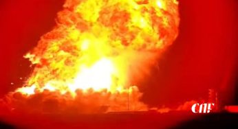 SpaceX රොකට්ටුවක් පුපුරා යයි!